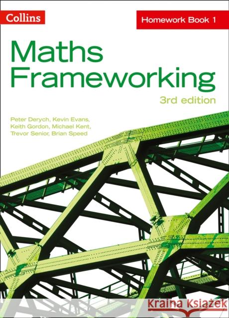 KS3 Maths Homework Book 1 Brian Speed 9780007537631 HarperCollins Publishers - książka