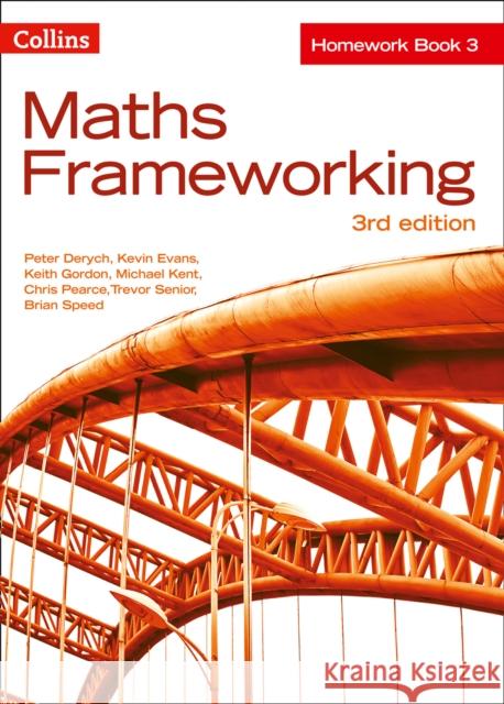 KS3 Maths Homework Book 3 Brian Speed 9780007537655 HarperCollins Publishers - książka