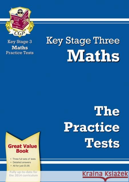 KS3 Maths Practice Tests CGP Books 9781847622556 Coordination Group Publications Ltd (CGP) - książka