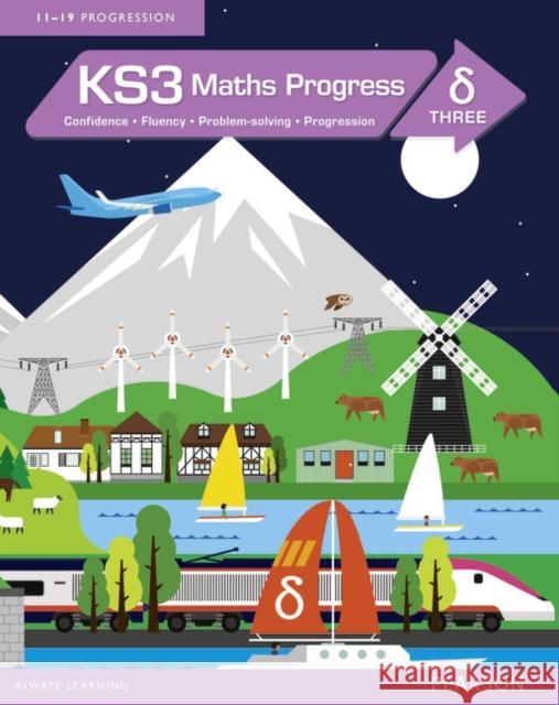 KS3 Maths Progress Student Book Delta 3  9781447962380 Pearson Education Limited - książka