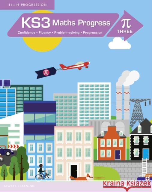 KS3 Maths Progress Student Book Pi 3 Norman, Naomi 9781447962366 Pearson Education Limited - książka