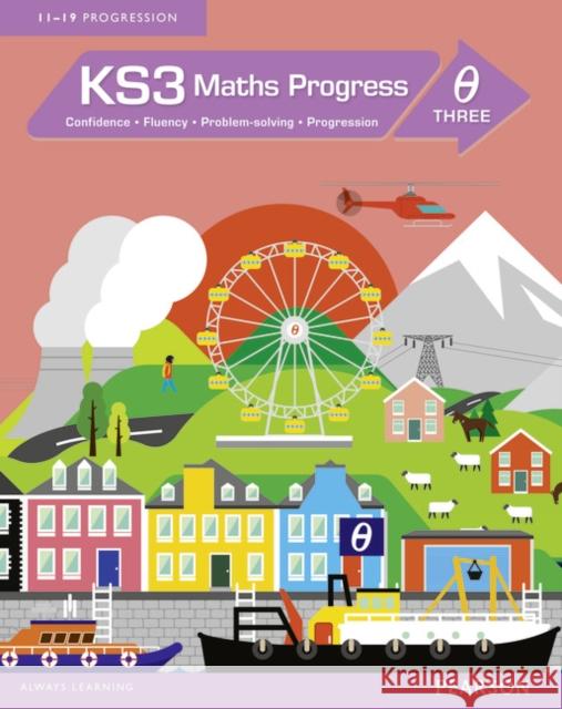 KS3 Maths Progress Student Book Theta 3  9781447962373 Pearson Education Limited - książka