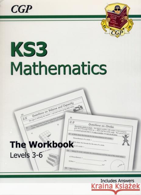 KS3 Maths Workbook – Foundation (includes answers) CGP Books 9781841460482 Coordination Group Publications Ltd (CGP) - książka