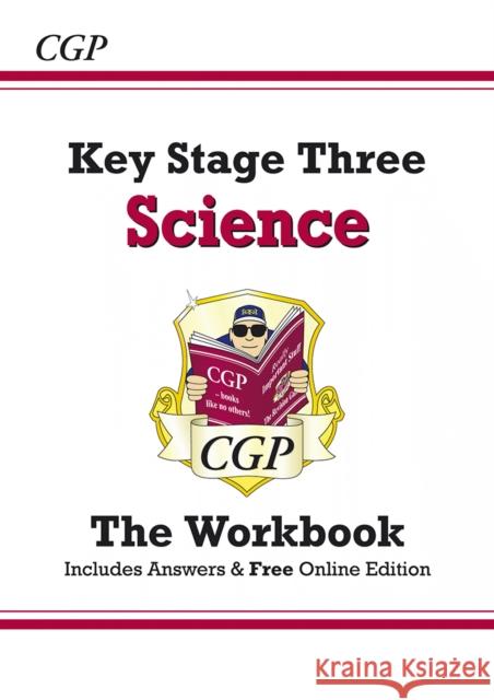 KS3 Science Workbook – Higher (includes answers) CGP Books 9781841462394 Coordination Group Publications Ltd (CGP) - książka