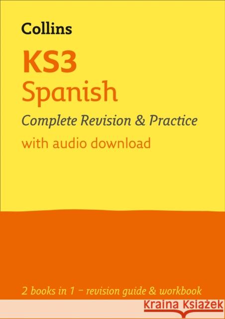 KS3 Spanish All-in-One Complete Revision and Practice: Ideal for Years 7, 8 and 9  9780008470524 HarperCollins Publishers - książka