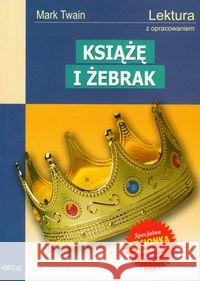 Książę i żebrak z oprac. GREG Twain Mark 9788375172225 Greg - książka