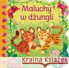 Książeczka z okienkami. Maluchy w dżungli Ginger Swift, Laura Horton 9788383507859 Olesiejuk Sp. z o.o. - książka