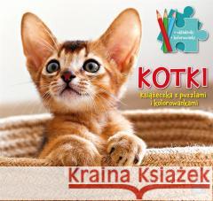 Książeczki z puzzlami i kolorowankami Konie Opracowanie zbiorowe 9788367058315 MD Creative - książka