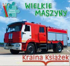 Książeczki z puzzlami Wielkie maszyny Opracowanie zbiorowe 9788367058278 MD Creative - książka