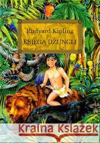 Księga dżungli z oprac. okleina GREG Kipling Rudyard 9788375171235 Greg - książka