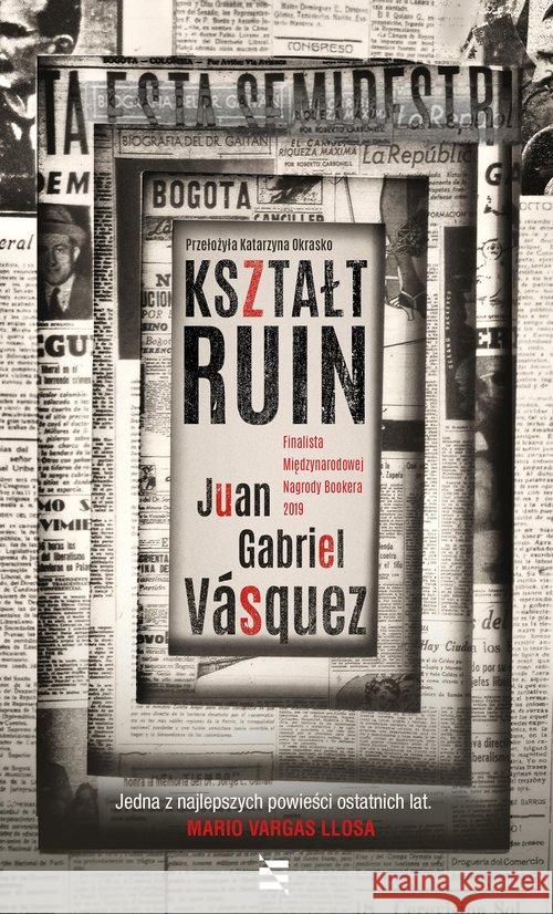 Kształt ruin Vasquez Juan Gabriel 9788381433174 Czarna Owca - książka