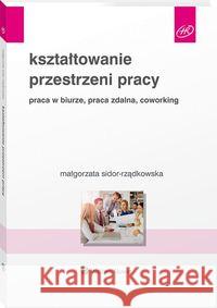 Kształtowanie przestrzeni pracy. Praca w biurze Sidor-Rządkowska Małgorzata 9788382233872 Wolters Kluwer - książka