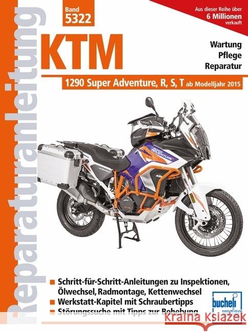 KTM 1290 Super Adventure, T, S, R Schermer, Franz Josef 9783716823170 bucheli - książka