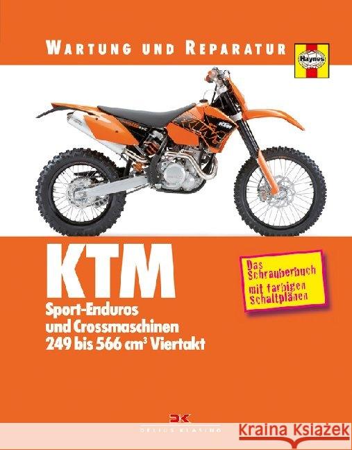 KTM Sport-Enduros und Crossmaschinen 249 bis 566 ccm Viertakt Mather, Phil 9783667119506 Delius Klasing - książka