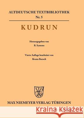 Kudrun  9783110982091 De Gruyter Mouton - książka