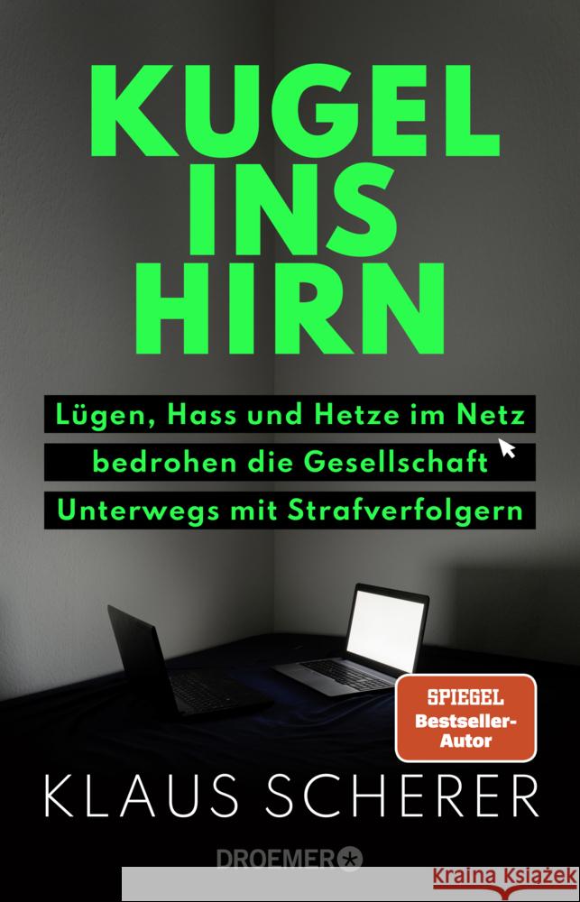 Kugel ins Hirn Scherer, Klaus 9783426278918 Droemer/Knaur - książka