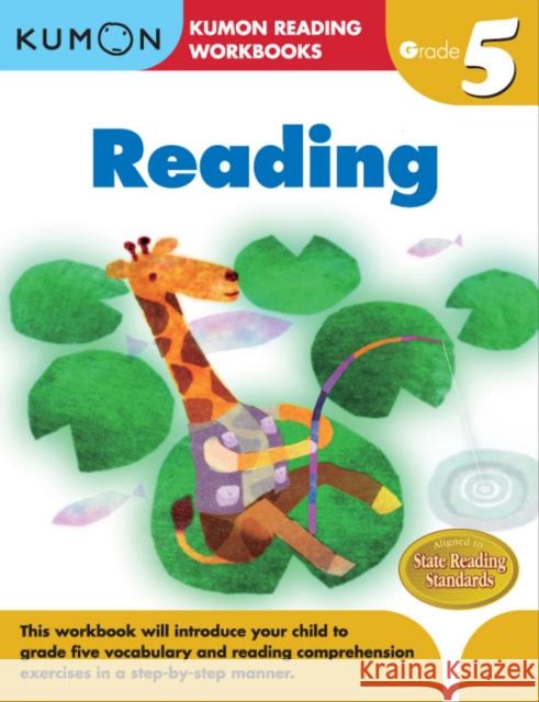 Kumon Grade 5 Reading Kumon 9781934968956 Kumon Publishing North America, Inc - książka