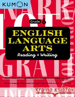 Kumon Reading and Writing Grade 6 Kumon 9781953845405 Kumon Publishing North America - książka