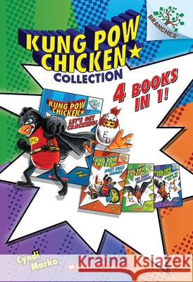 Kung POW Chicken Collection (Books #1-4) Cyndi Marko Cyndi Marko 9781338599213 Scholastic Inc. - książka