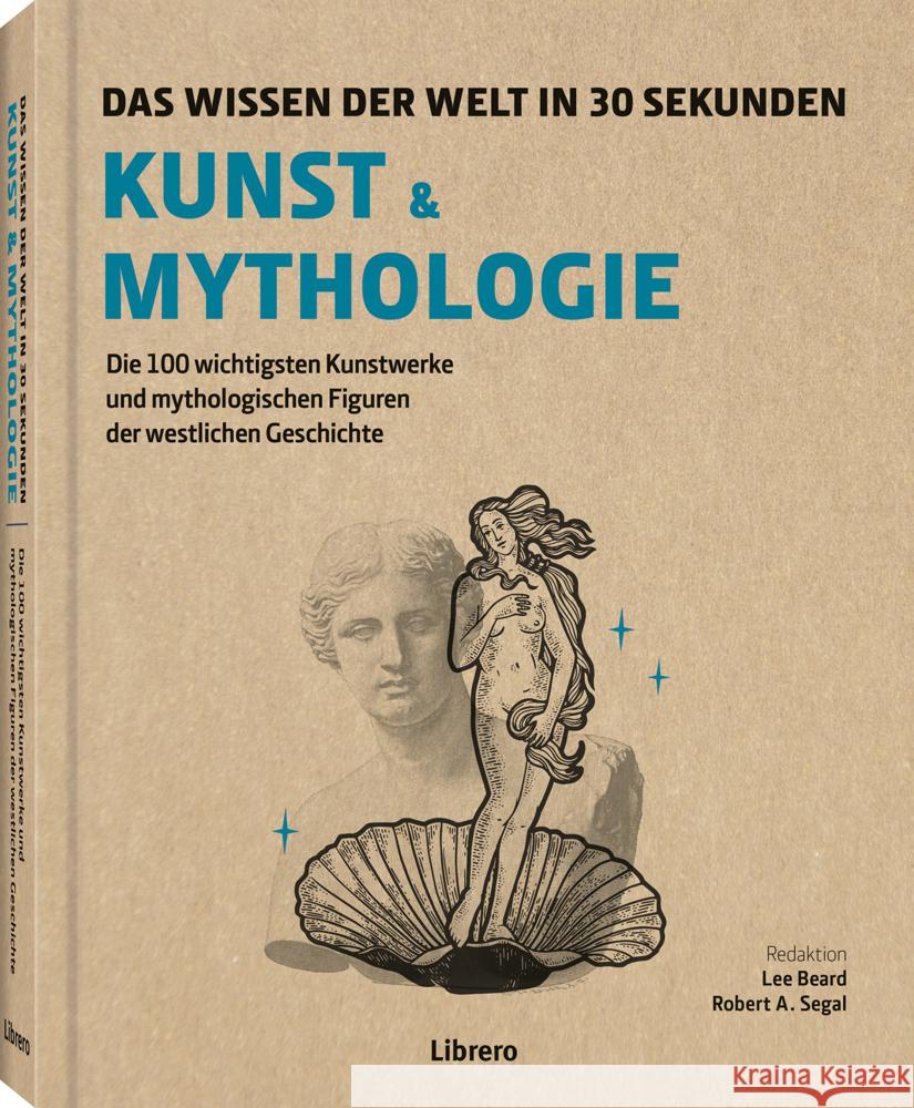 Kunst und Mythologie in 30 Sekunden Beard, Lee, Segal, Robert A. 9789464990508 Bielo - książka