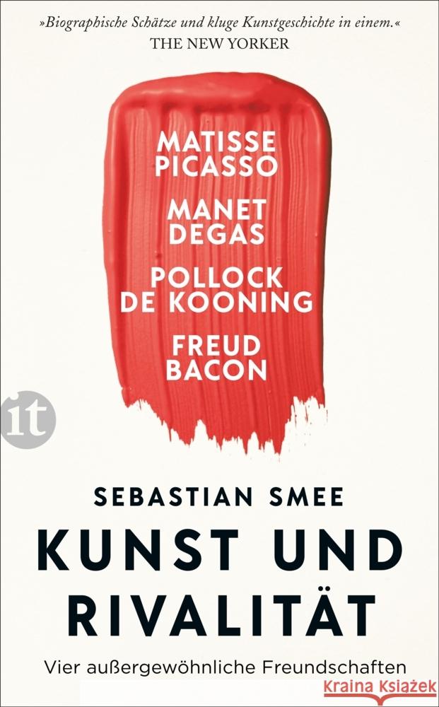 Kunst und Rivalität Smee, Sebastian 9783458682929 Insel Verlag - książka