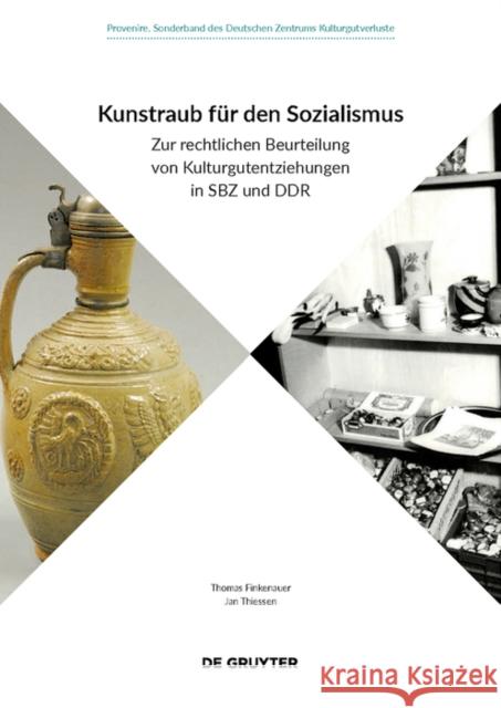 Kunstraub fur den Sozialismus Jan Thiessen 9783111144955 De Gruyter - książka