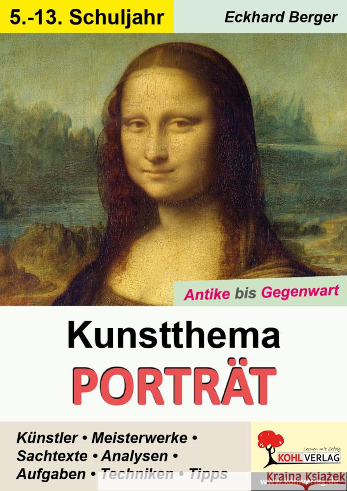 Kunstthema Porträt Berger, Eckhard 9783985581924 KOHL VERLAG Der Verlag mit dem Baum - książka