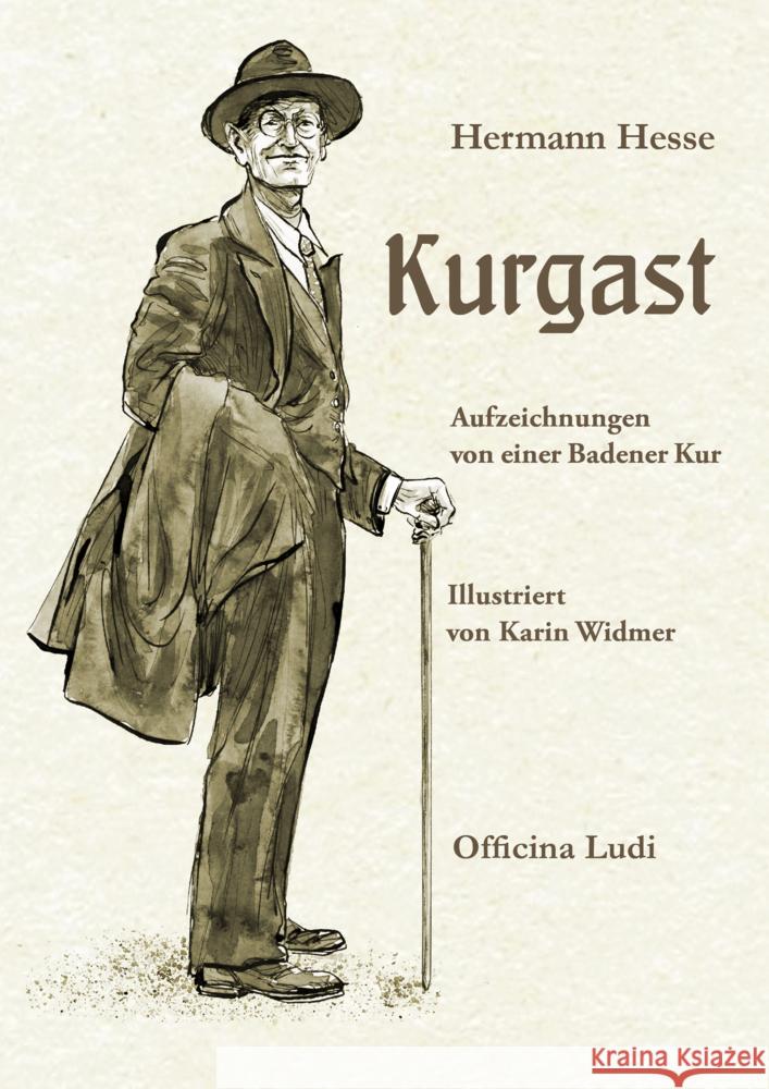 Kurgast Hesse, Hermann 9783946257103 Officina Ludi - książka