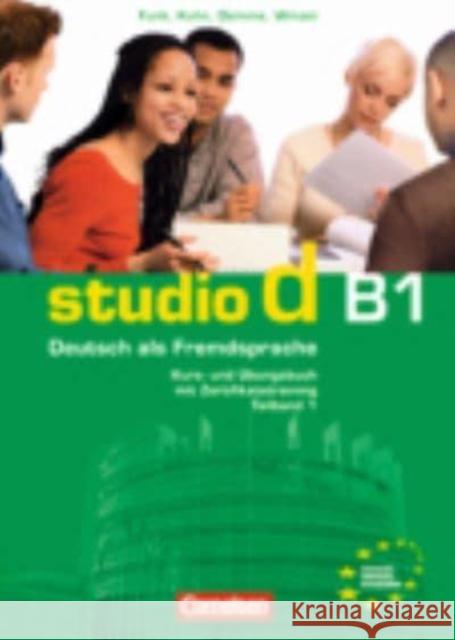 Kurs- und Übungsbuch mit Zertifikatstraining, m. Audio-CD. Tl.1 : Einheit 1-5 Funk, Hermann   9783060204663 Cornelsen - książka