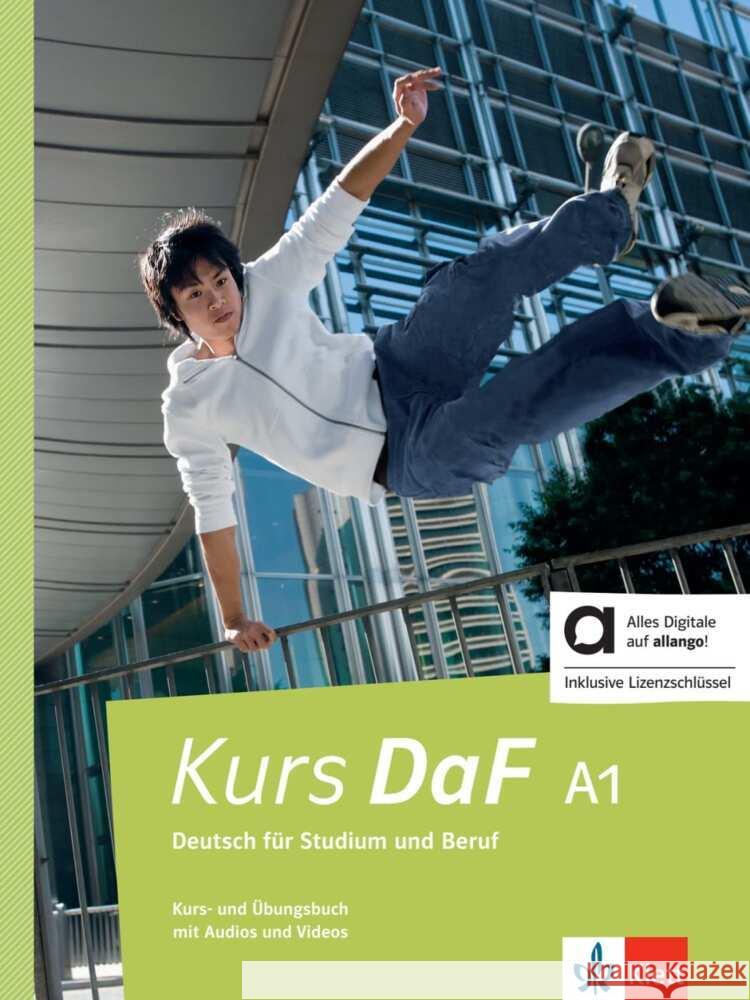 Kurs DaF A1 - Hybride Ausgabe allango, m. 1 Beilage Bahn, Steve, Nied Curcio, Martina, Schweiger, Kathrin 9783126768412 Klett Sprachen - książka