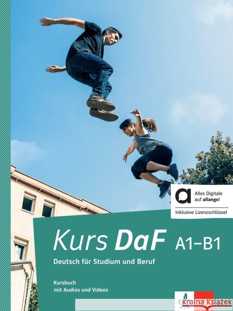 Kurs DaF A1-B1 - Hybride Ausgabe allango, m. 1 Beilage Bahn, Steve, Jin, Friederike, Nied Curcio, Martina 9783126768443 Klett Sprachen - książka