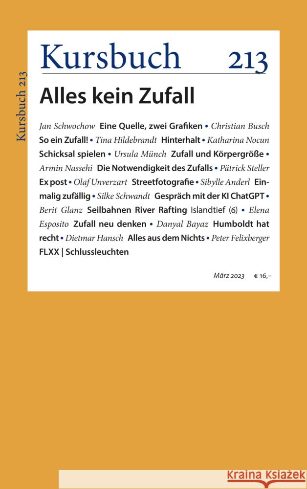 Kursbuch 213  9783961962952 Kursbuch Kulturstiftung - książka