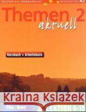 Kursbuch + Arbeitsbuch, Lektion 6-10, m. Audio-CD : Niveaustufe A2. Deutsch als Fremdsprache Aufderstraße, Hartmut Bock, Heiko Gerdes, Mechthild 9783191916916 Hueber - książka