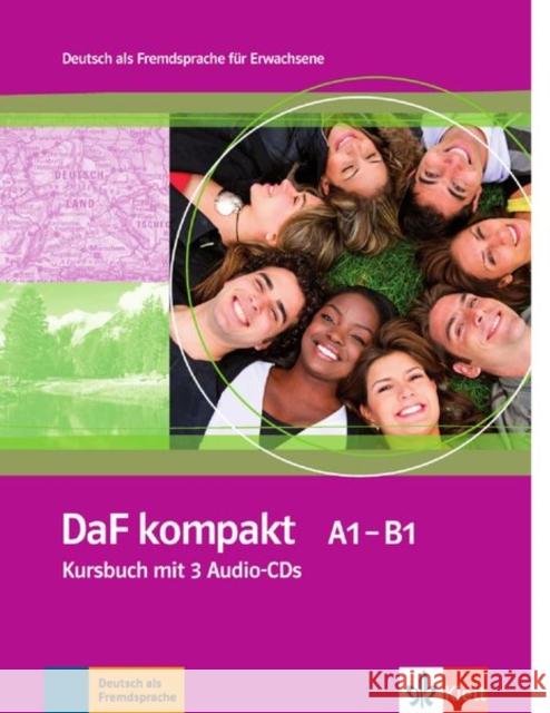 Kursbuch A1-B1, m. 3 Audio-CDs    9783126761802 Klett (Ernst) Verlag,Stuttgart - książka