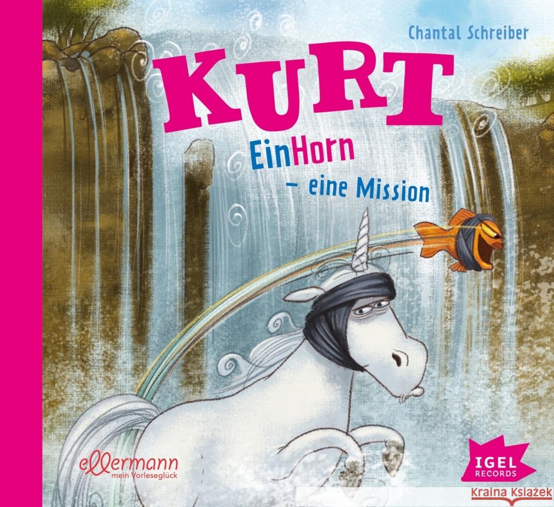 Kurt 3. EinHorn - eine Mission, 1 Audio-CD Schreiber, Chantal 9783731312963 Igel Records - książka