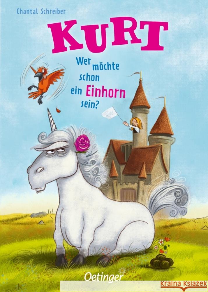 Kurt, Einhorn wider Willen 1. Wer möchte schon ein Einhorn sein? Schreiber, Chantal 9783751206815 Oetinger - książka