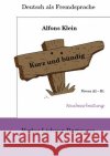 Kurz und bündig, Arbeitsmaterialien Klein, Alfons   9783922989684 Liebaug-Dartmann