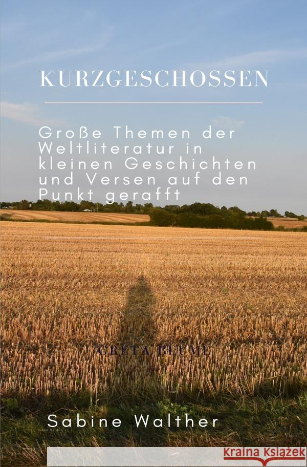 Kurzgeschossen Walther, Sabine 9783753114552 epubli - książka