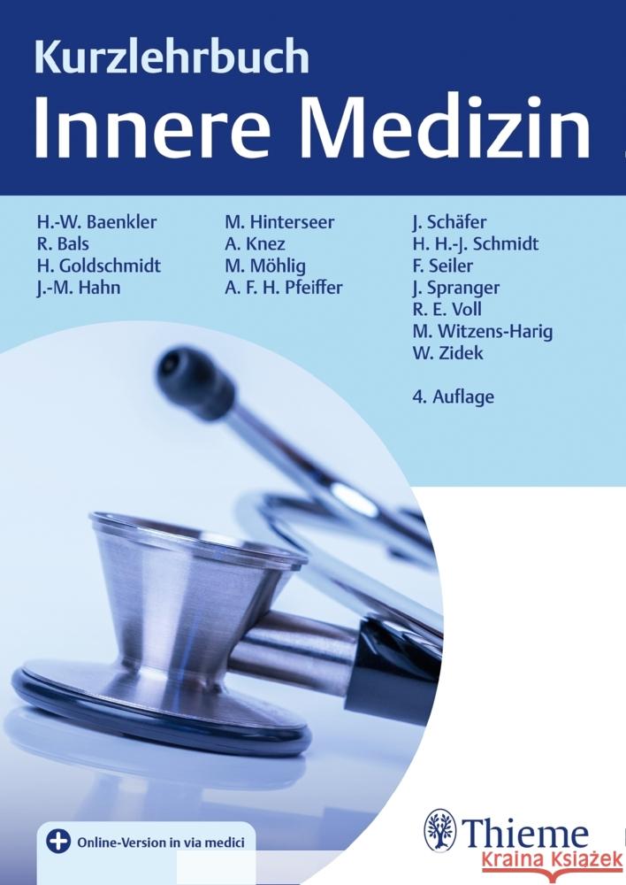 Kurzlehrbuch Innere Medizin  9783132200005 Thieme, Stuttgart - książka