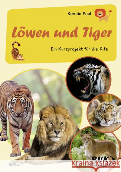 Kurzprojekt Löwen und Tiger Paul, Kerstin 9783965202306 BVK Buch Verlag Kempen - książka