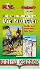 KVplan Freizeit Die Probstei : Maritim-Route, Kultur-Route, Natur-Route. Rad- und Urlaubskarte  9783896410764 Kommunalverlag Tacken - książka