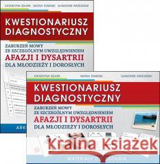 Kwestionariusz diagnostyczny zaburzeń mowy KOMPLET Katarzyna Szłapa, Iwona Tomasik, Sławomir Wrzesiń 9788380804142 Harmonia - książka