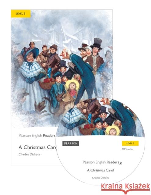 L2: Christmas Carol Book & MP3 Pack Dickens 9781408278017 LONGMAN - książka