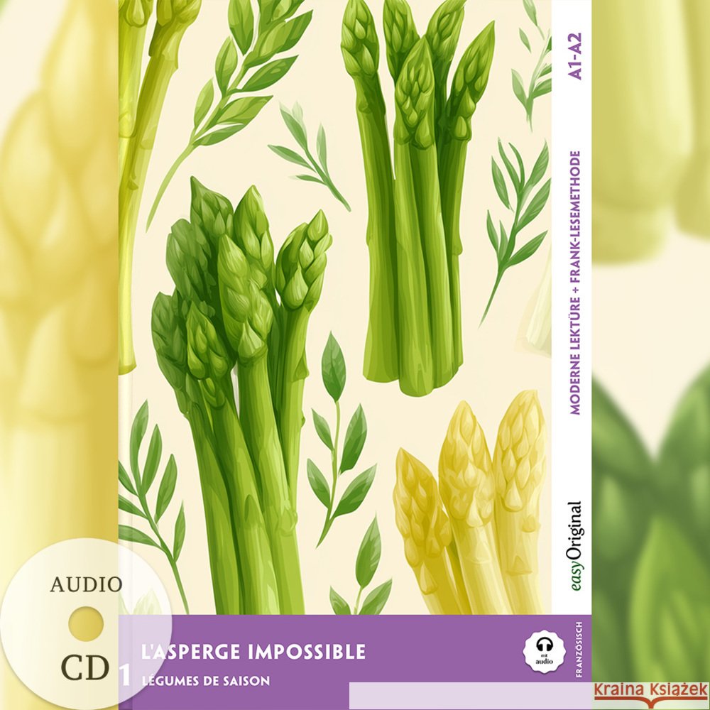 L'Asperge impossible - Französische Krimi-Lektüre A1-A2 (+ Audio-CD), m. 1 Audio, m. 1 Audio Delaunay, Louise 9783991687894 EasyOriginal - książka