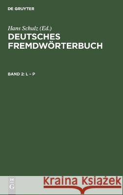 L - P No Contributor   9783112610190 de Gruyter - książka