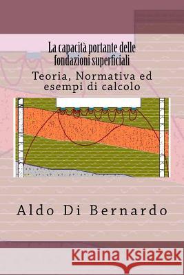 La Capacità Portante Delle Fondazioni Superficiali: Teoria, Normativa Ed Esempi Di Calcolo Di Bernardo, Aldo 9781537276366 Createspace Independent Publishing Platform - książka