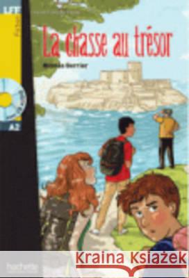 La chasse au tresor - Book + CD MP3 Nicolas Gerrier   9782014016086 Hachette - książka