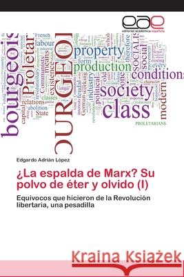 ¿La espalda de Marx? Su polvo de éter y olvido (I) López, Edgardo Adrián 9783659050558 Editorial Academica Espanola - książka