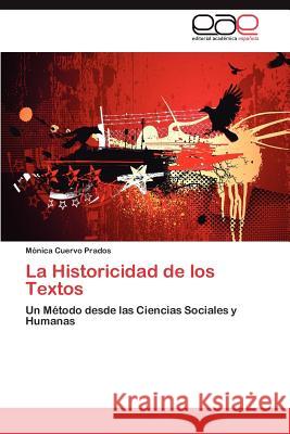 La Historicidad de Los Textos M. Nica Cuerv 9783848453832 Editorial Acad Mica Espa Ola - książka