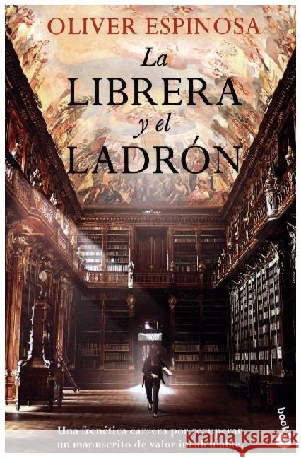 La librera y el ladron Espinosa, Oliver 9788408265023 Booket - książka